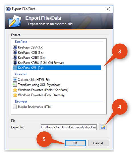 keepass safeincloud importer