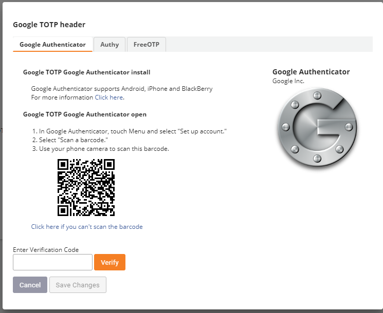 totp google authenticator